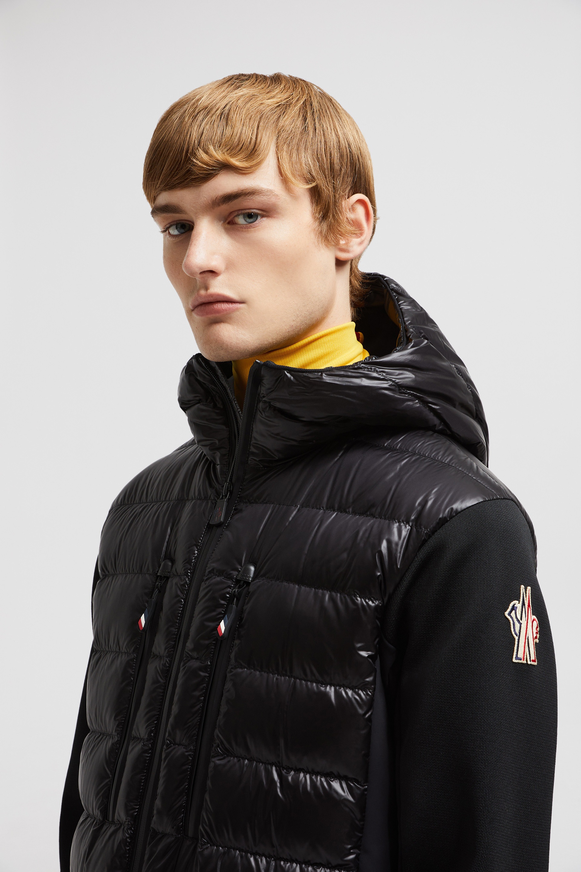 Padded Zip-Up Hoodie - 4
