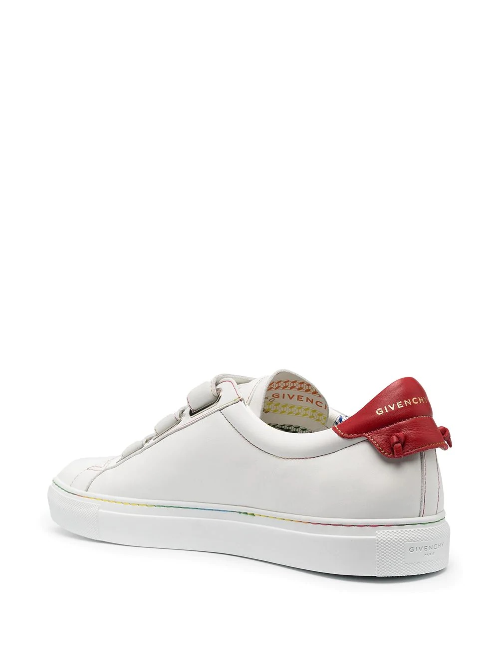 touch-strap low-top sneakers - 3