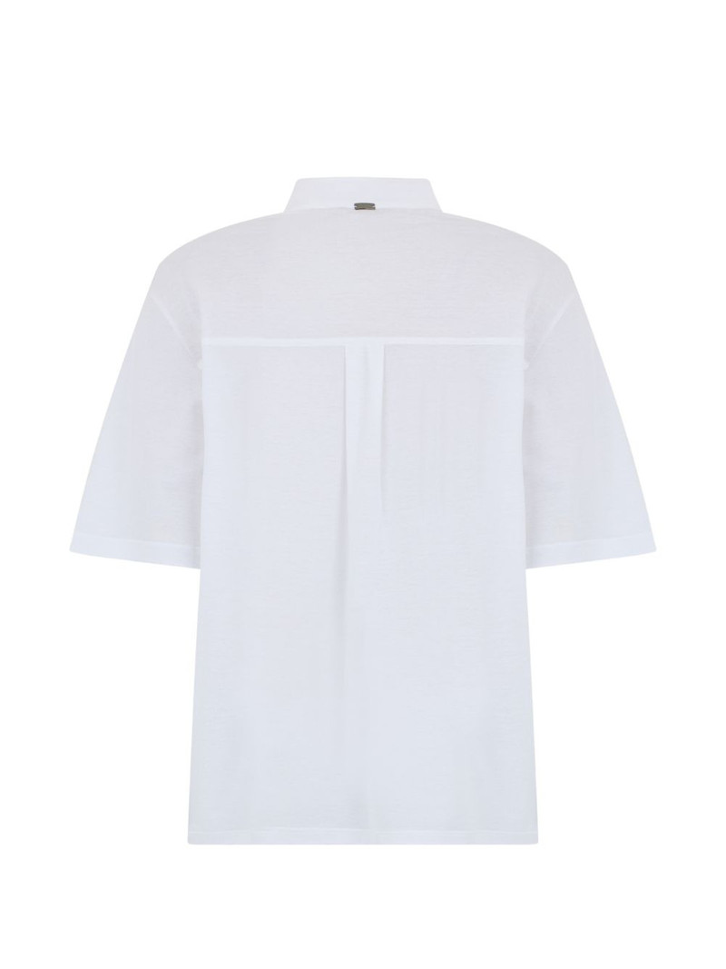 Herno button short-sleeve T-shirt outlook
