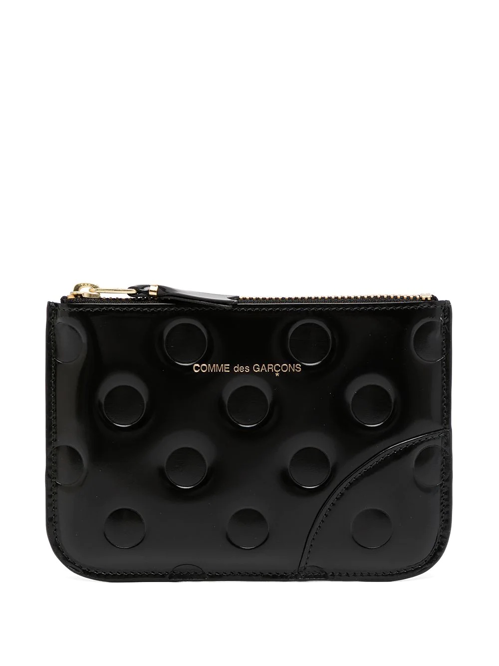 embossed leather wallet - 2