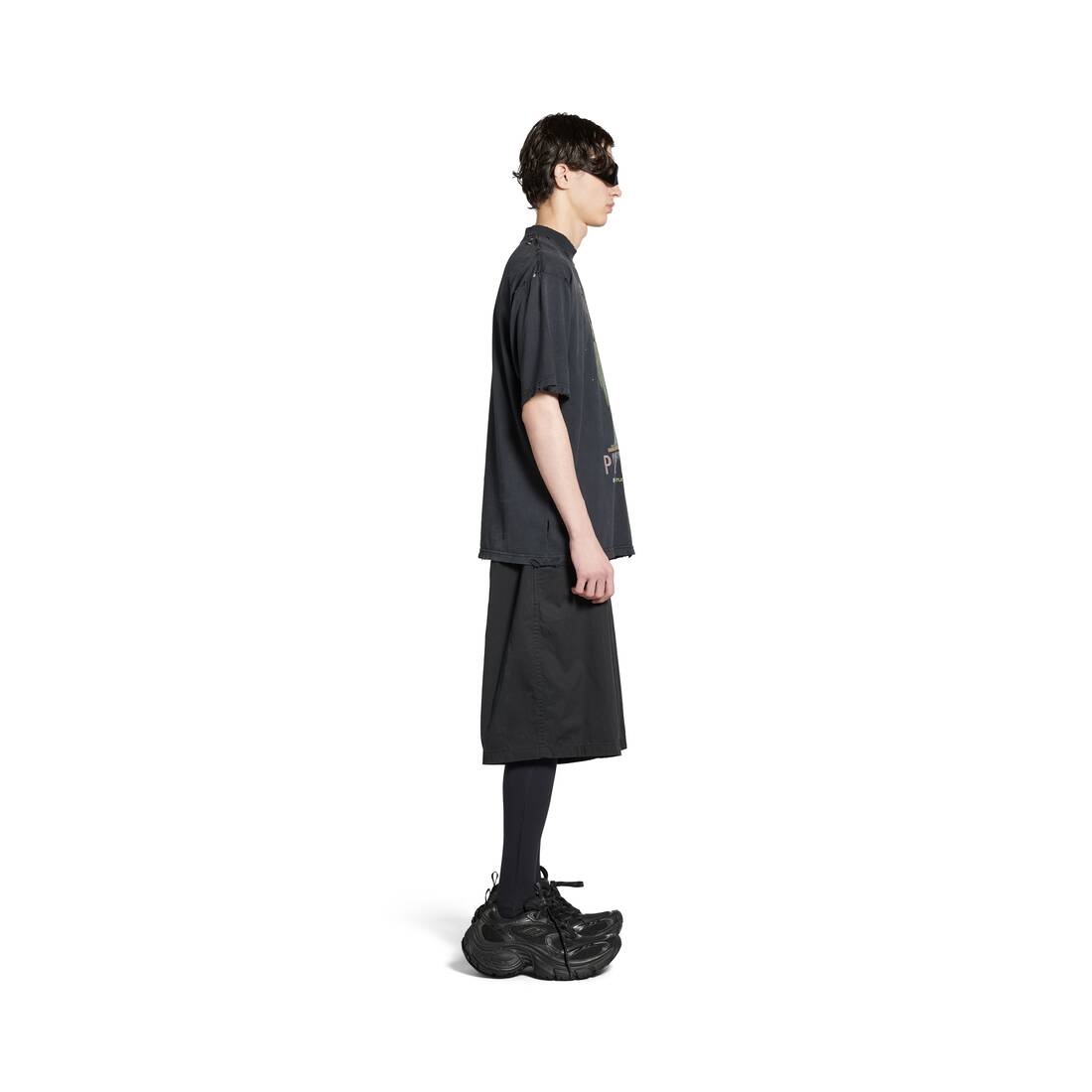Paris Liberty T-shirt Medium Fit in Black - 3