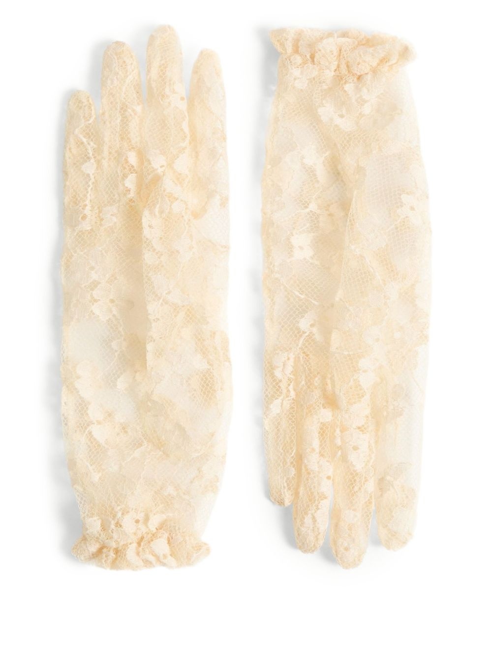 cotton-blend gloves - 2