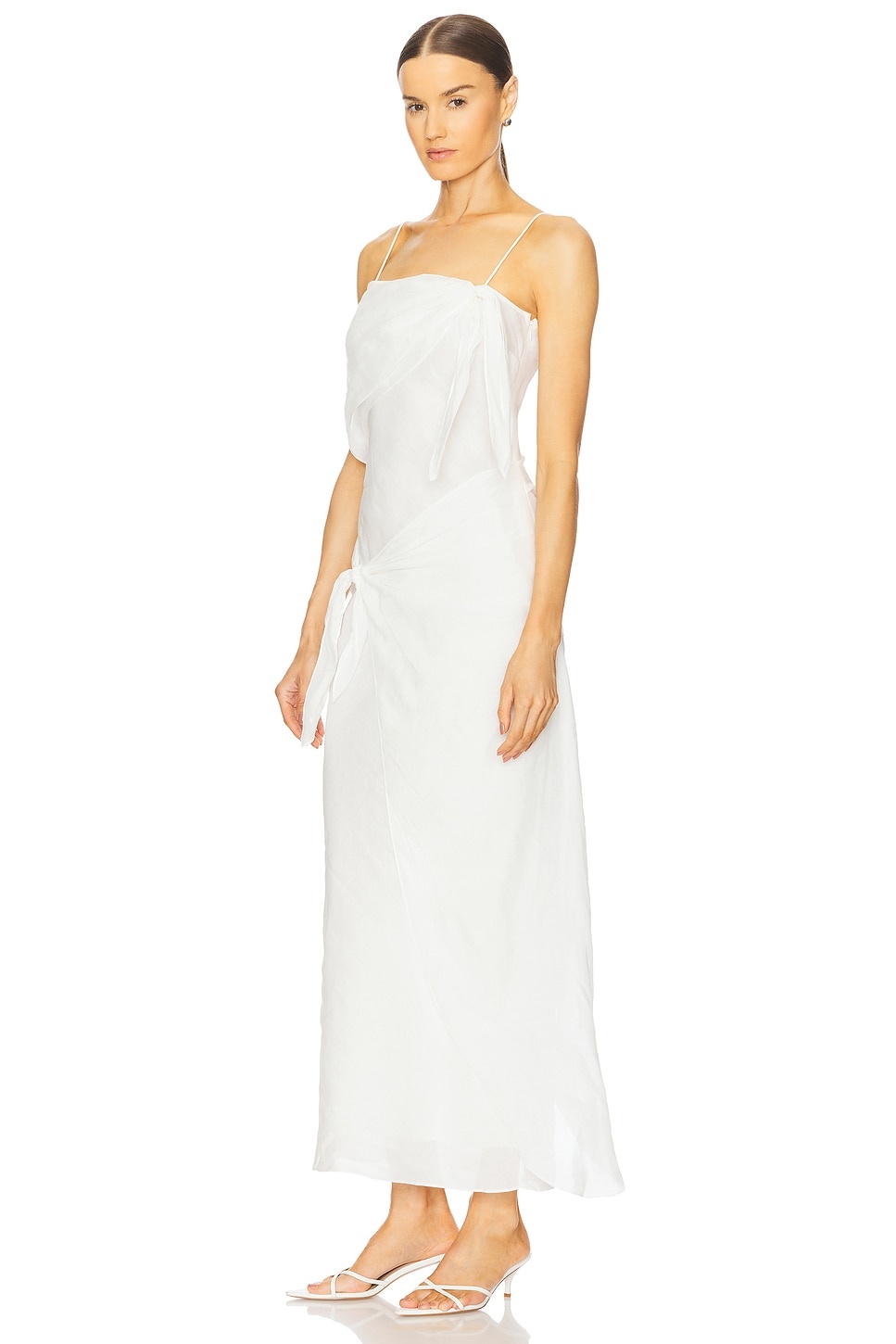 Rosalia Wrap Midi Dress - 3