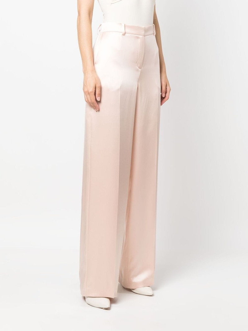 wide-leg silk trousers 3