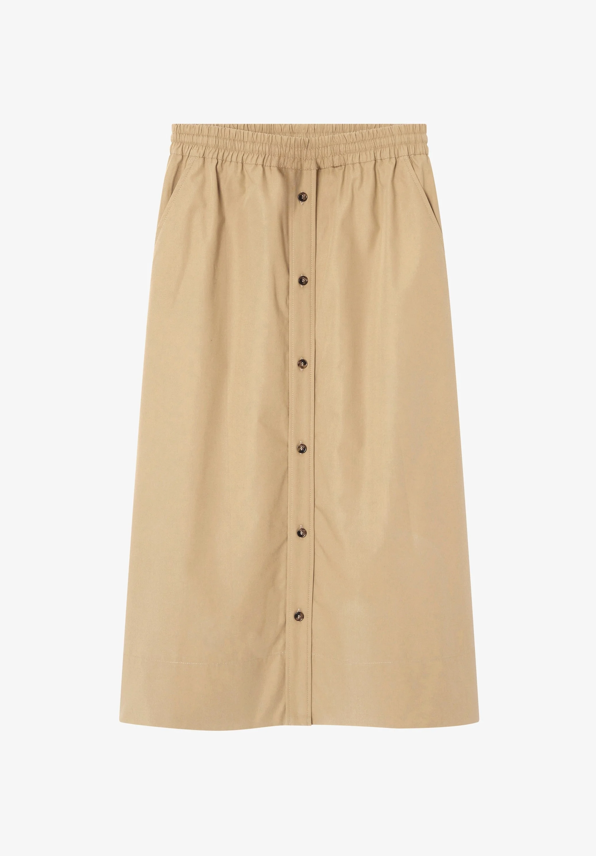 LONG ORGANIC COTTON SKIRT - 1