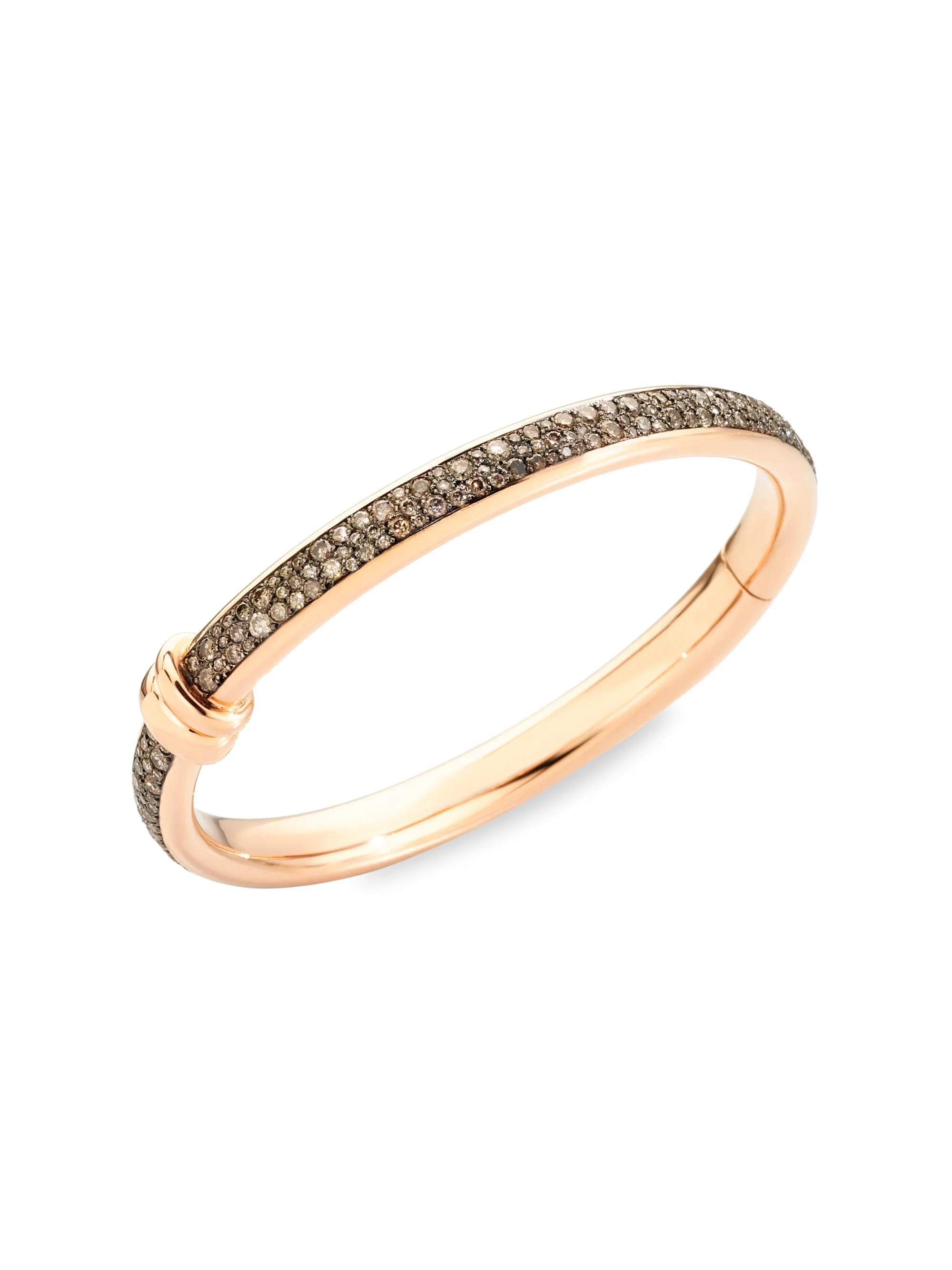 Women's Iconica 18K Rose Gold & 3.60 TCW Diamond Bangle - Diamond - 1