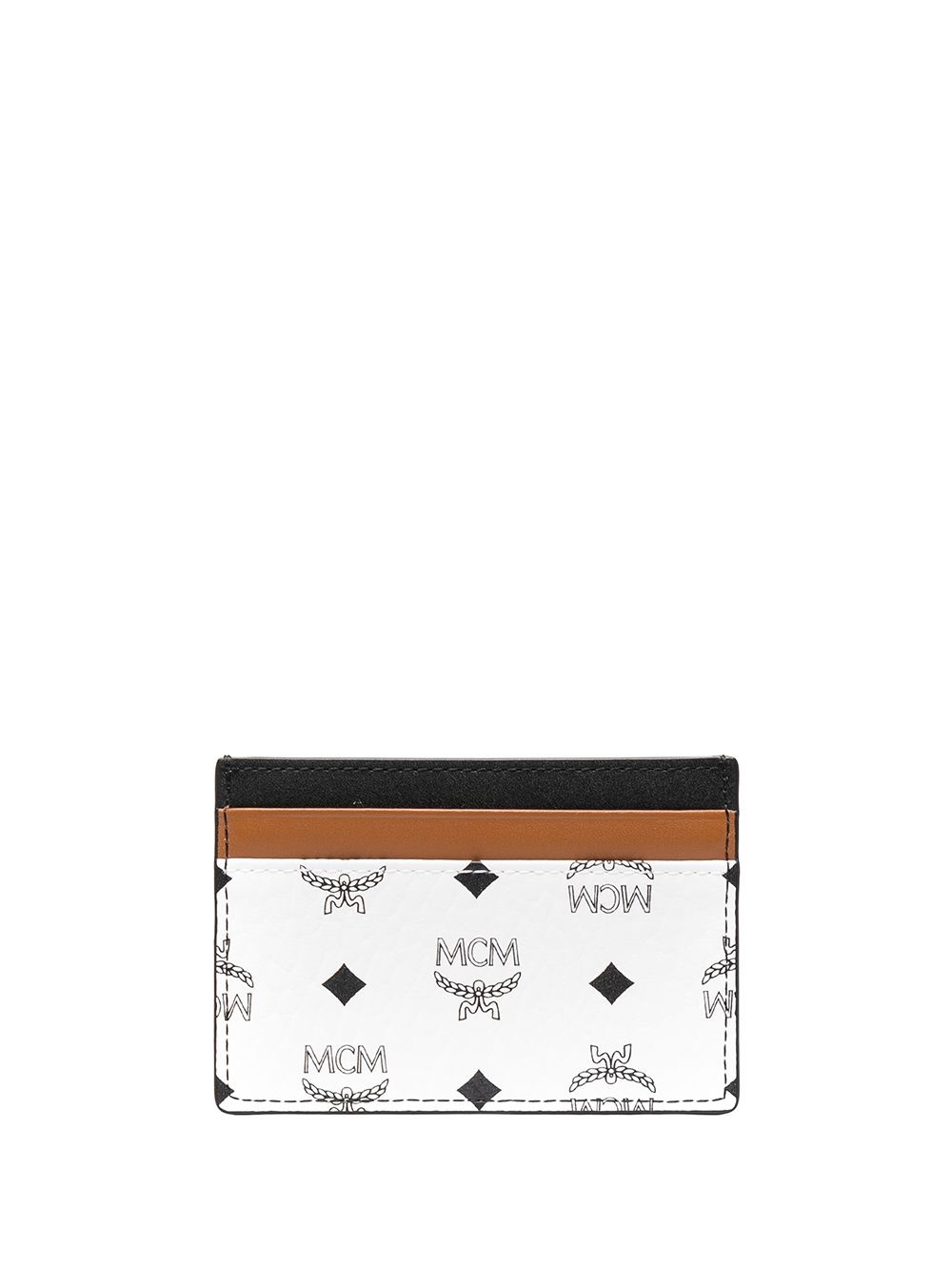 logo print cardholder - 2