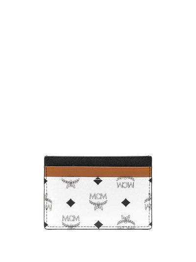 MCM logo print cardholder outlook