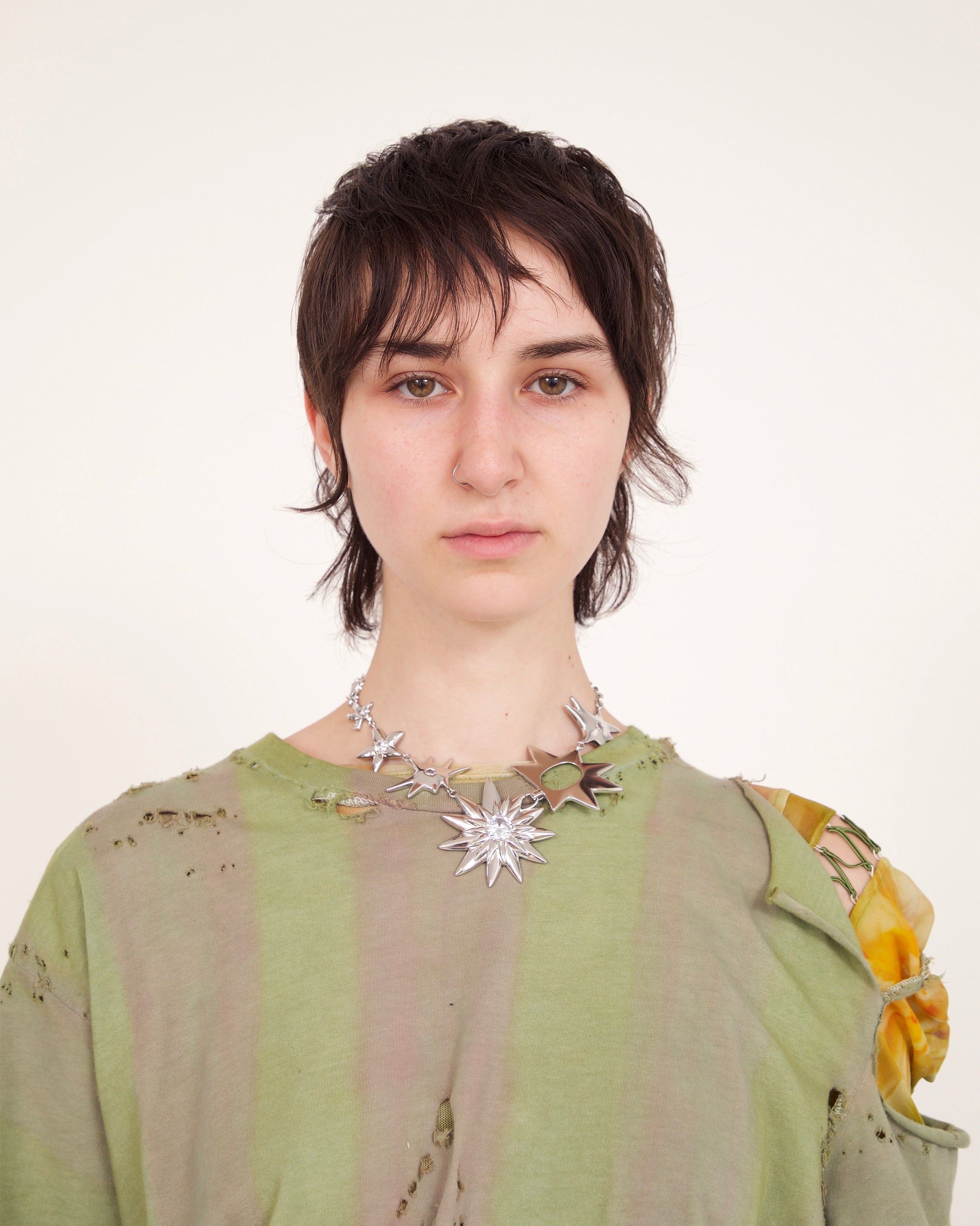 CRYSTAL CLEAR CELESTE NECKLACE - 2