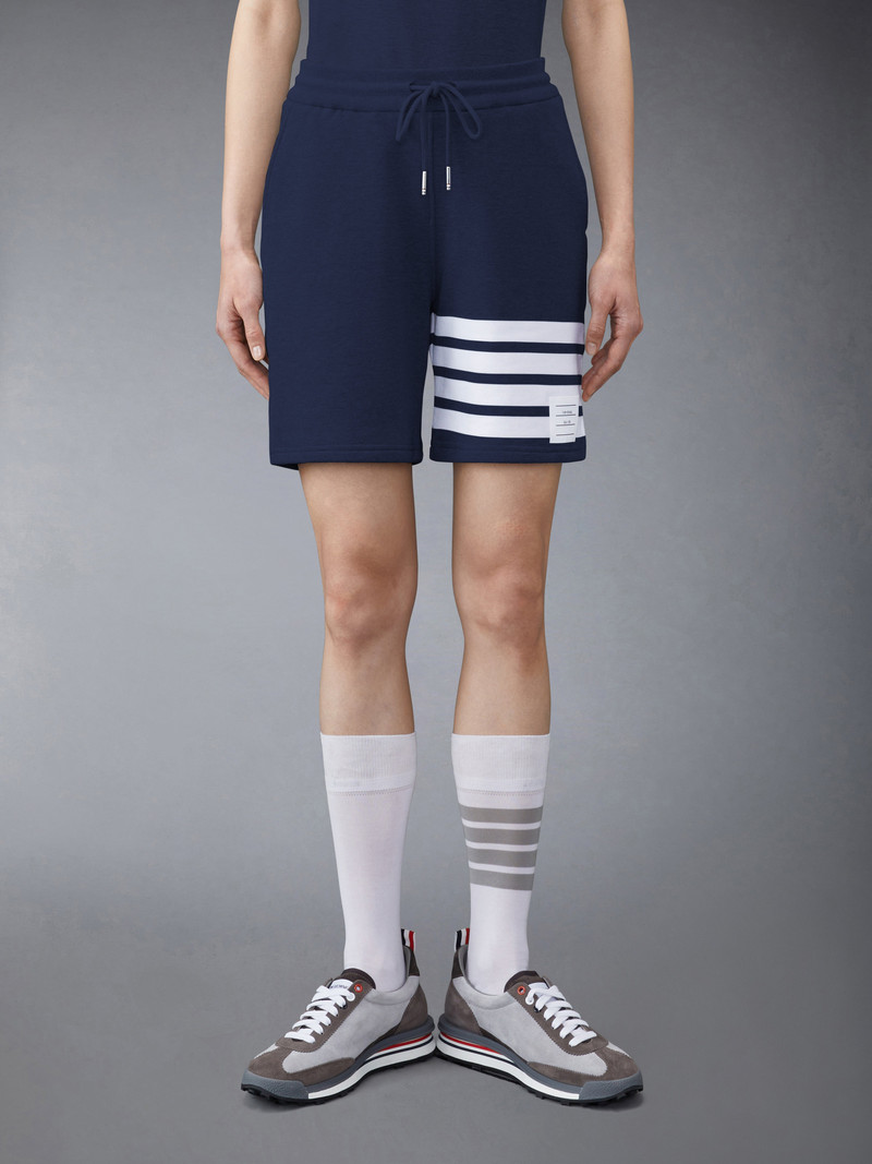 four-bar stripe track shorts 1