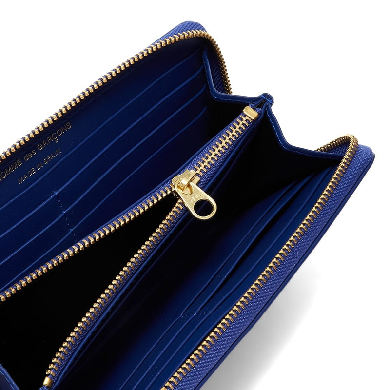 Comme Des Garçons Comme des Garcons Sa0111Pd Dots Printed Leather Zip Wallet outlook