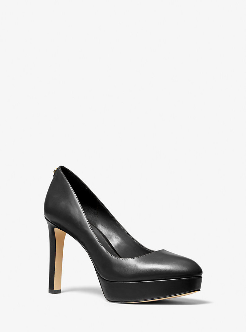 Chantal Leather Platform Pump 1