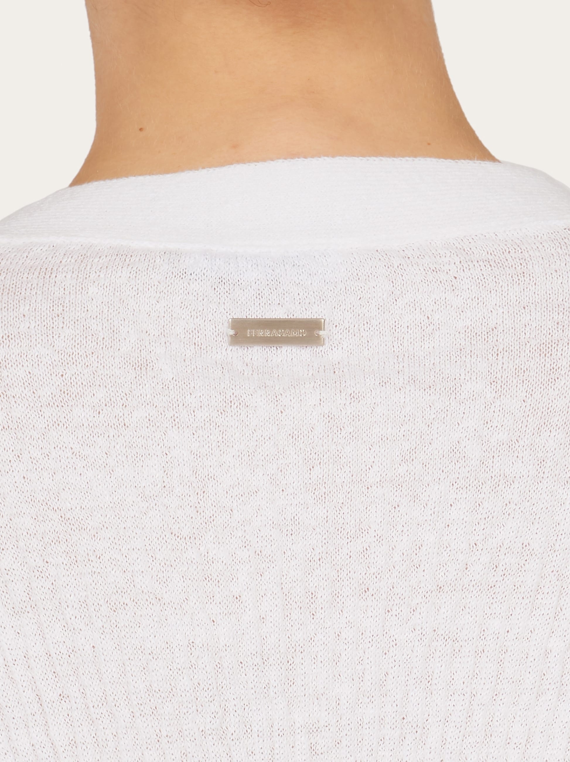 Jersey linen cardigan - 3
