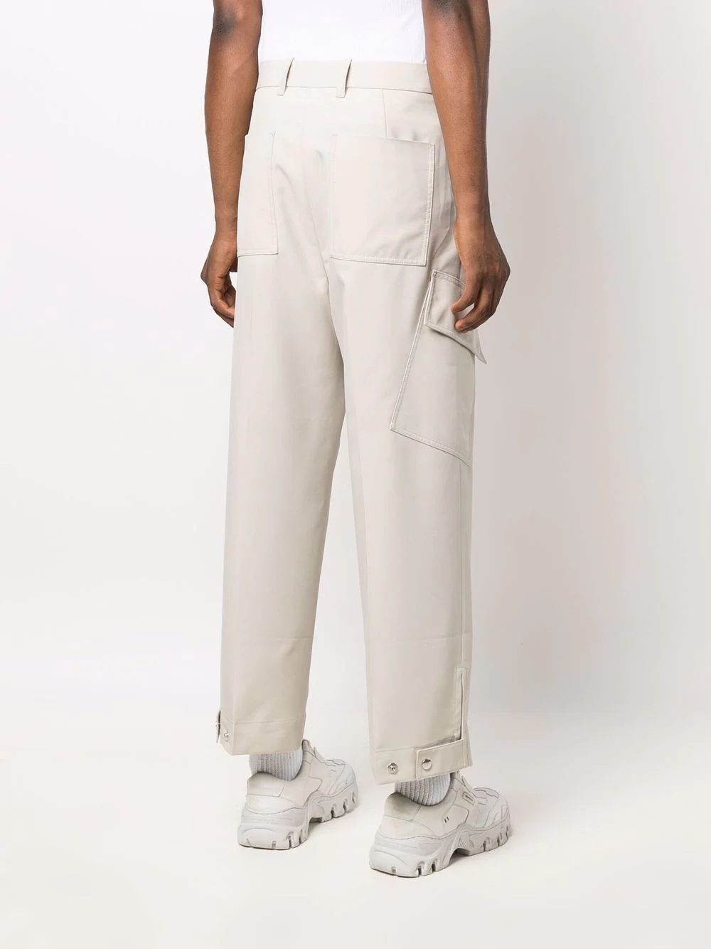 straight-leg trousers - 4