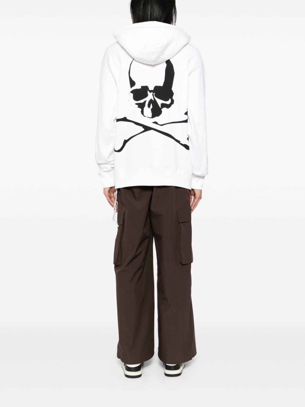 logo-print hoodie - 4