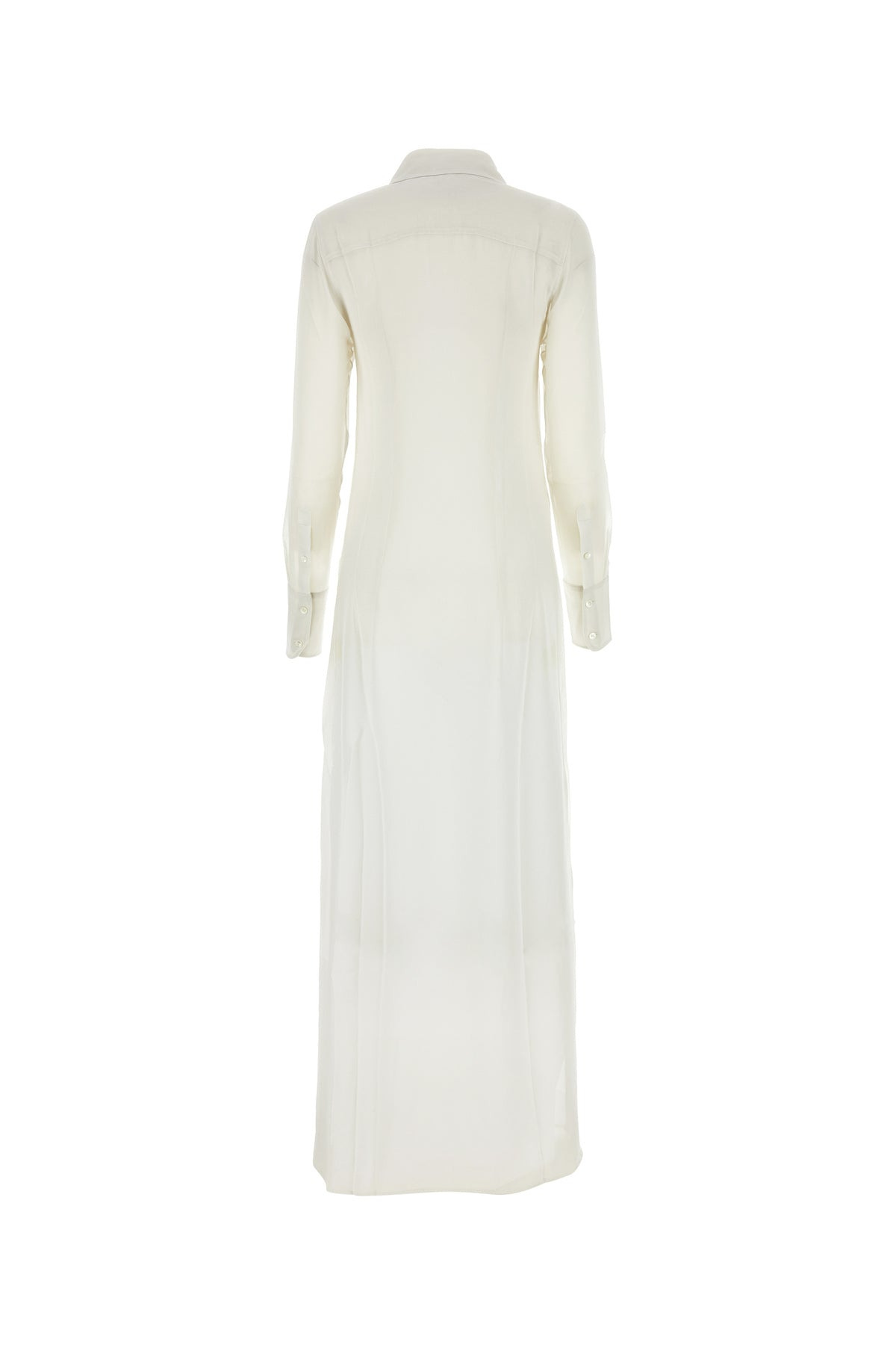 Chalk crepe shirt dress - 2