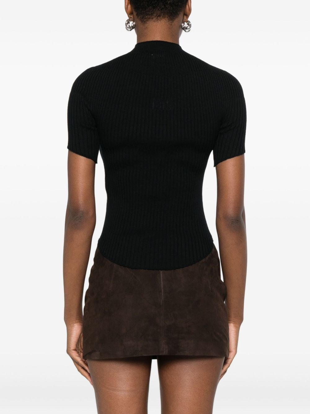 ribbed t-shirt - 4