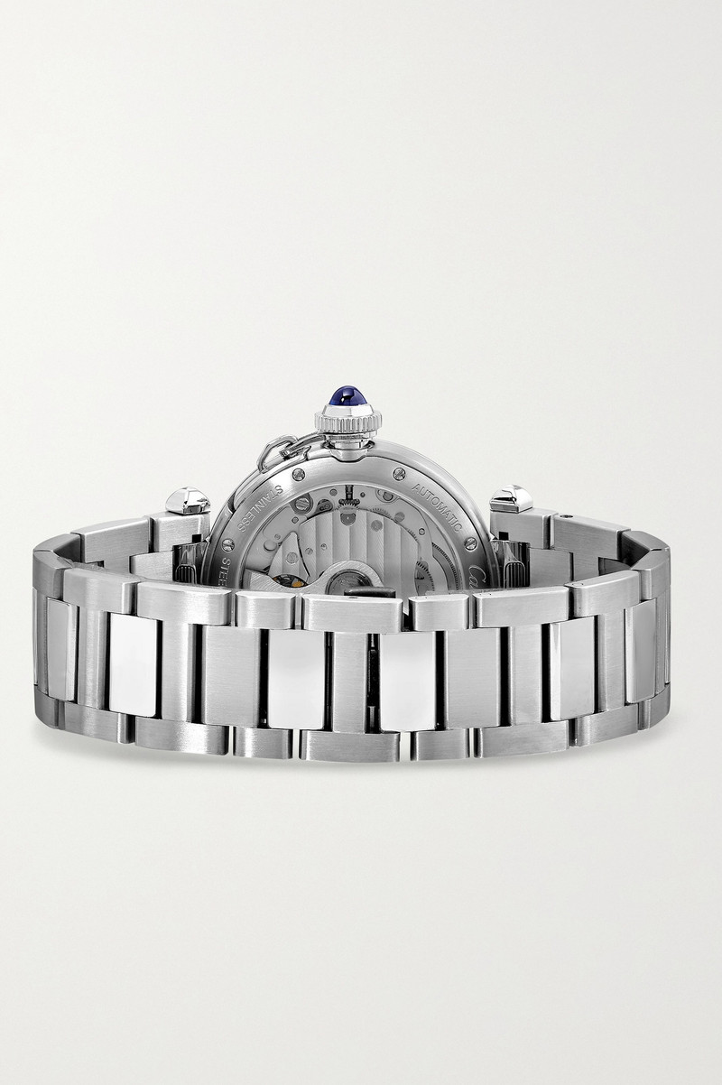 Pasha de Cartier Automatic 35mm stainless steel watch 6