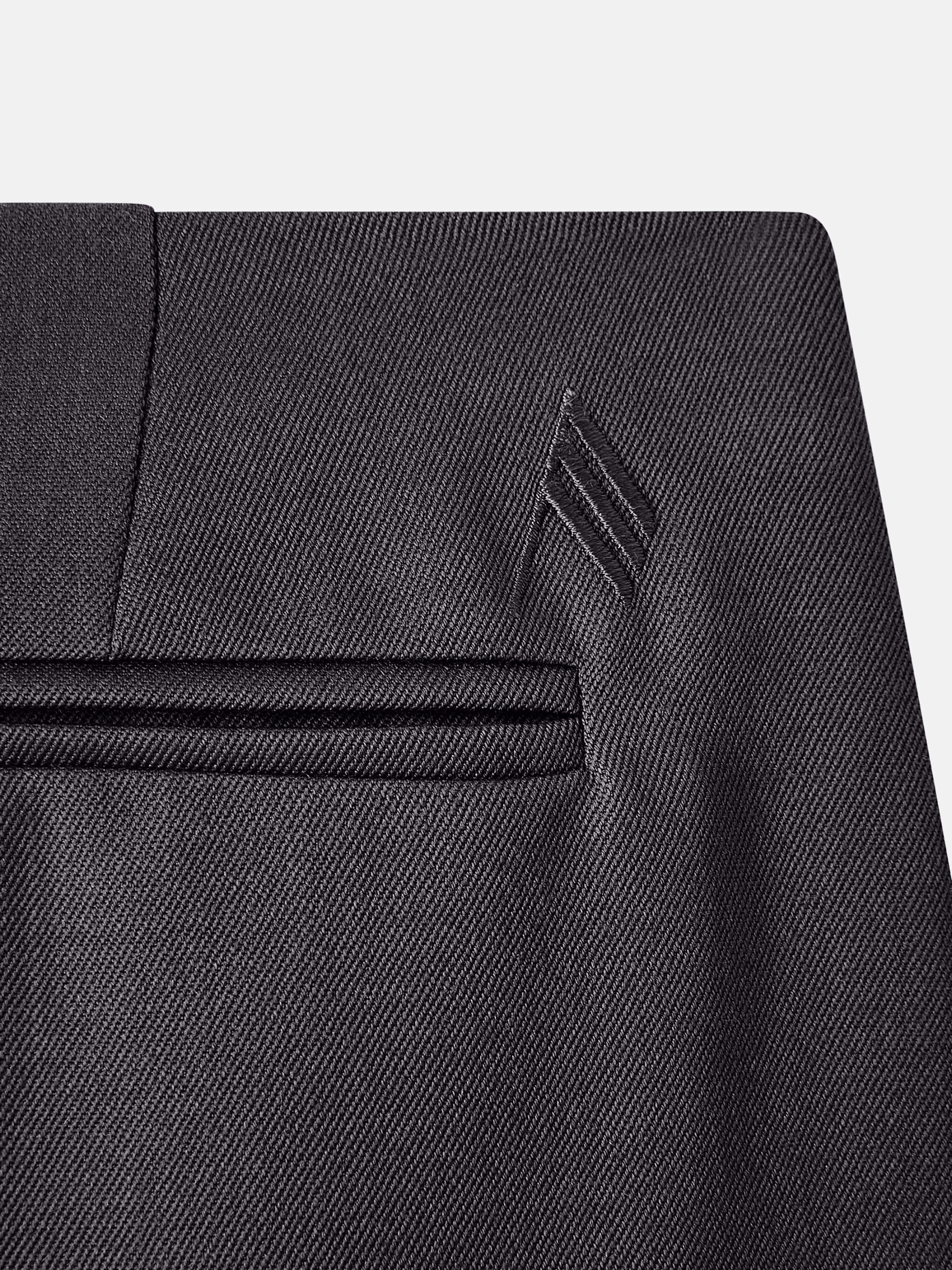 BLACK LONG PANTS - 4