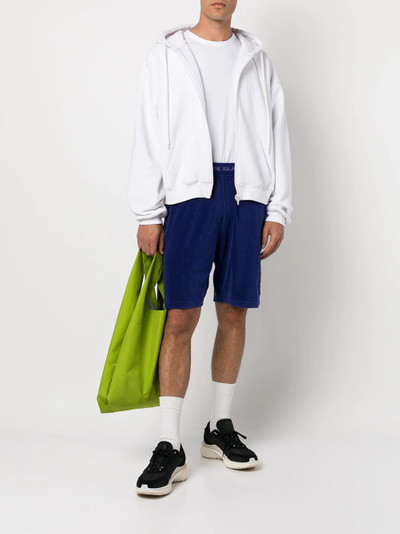 Stone Island logo-waistband bermuda shorts outlook