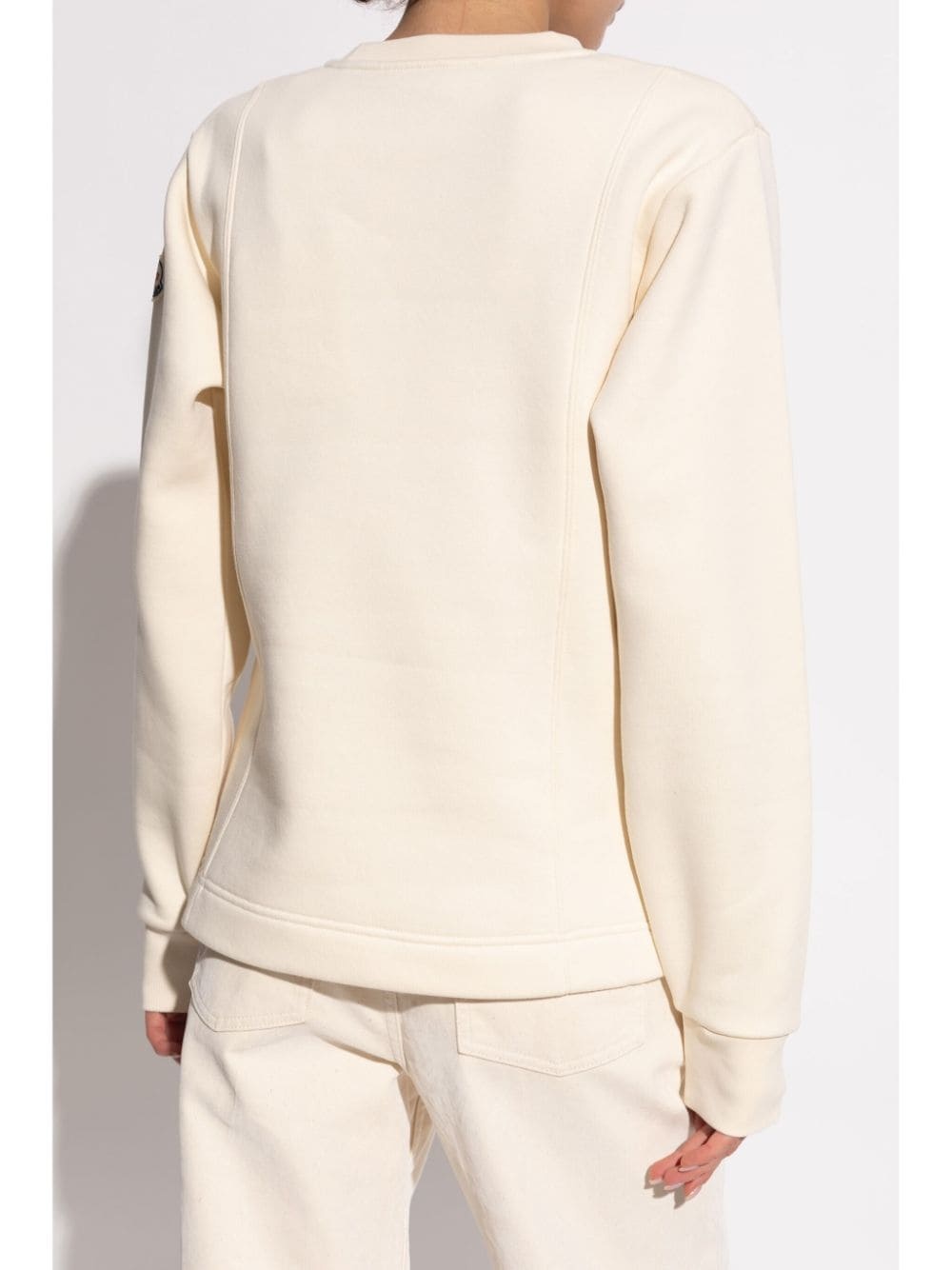 logo-patch sweatshirt - 4