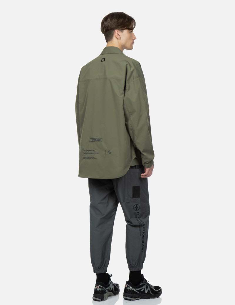 Logo Embroidery Shirt Jacket 4