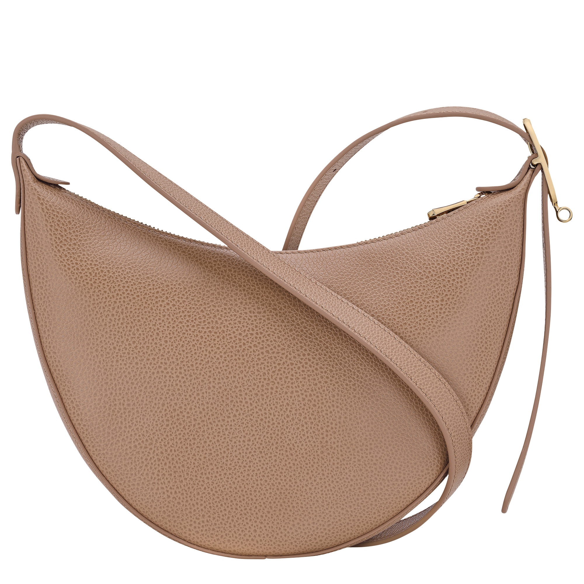 Le Foulonné S Crossbody bag Biscuit - Leather - 3