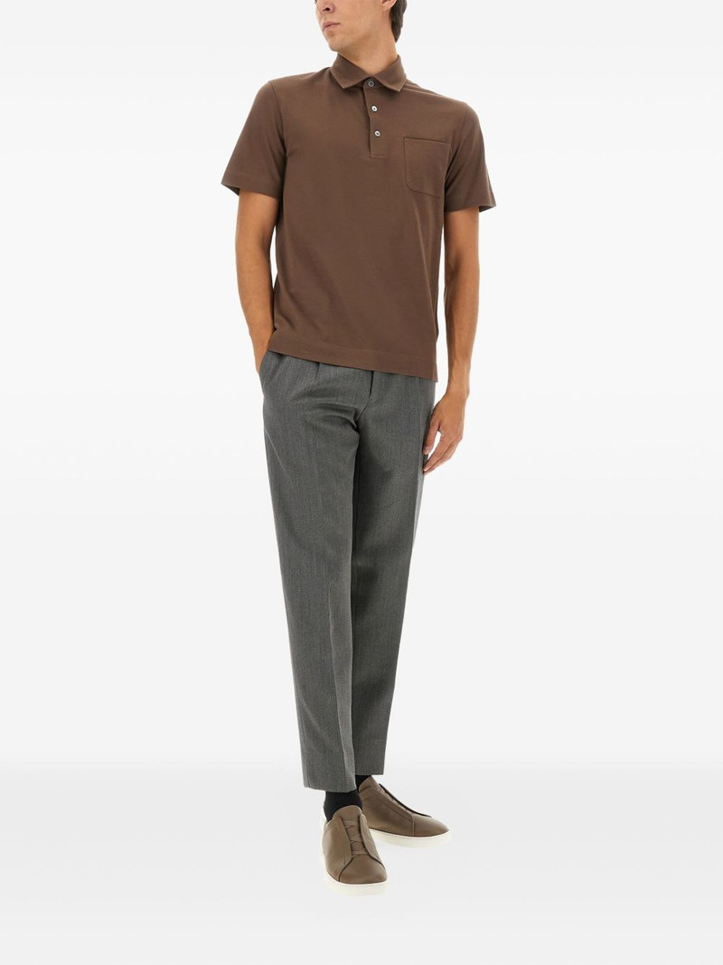 ZEGNA pocket polo shirt outlook