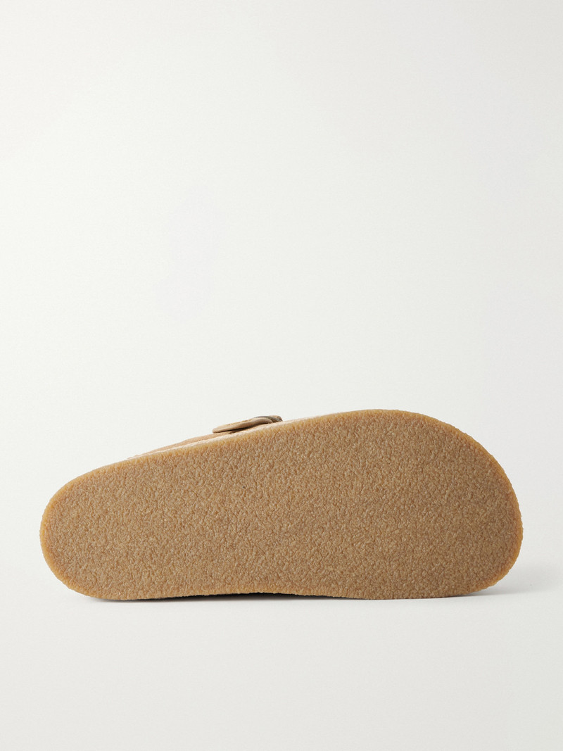 Turbach Jute-Trimmed Suede Clogs 3