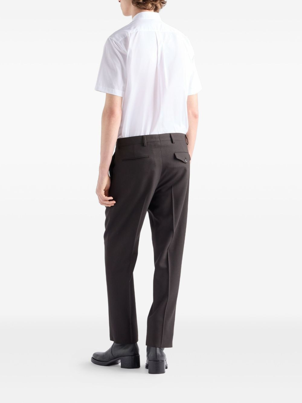patch-pocket short-sleeve shirt - 3
