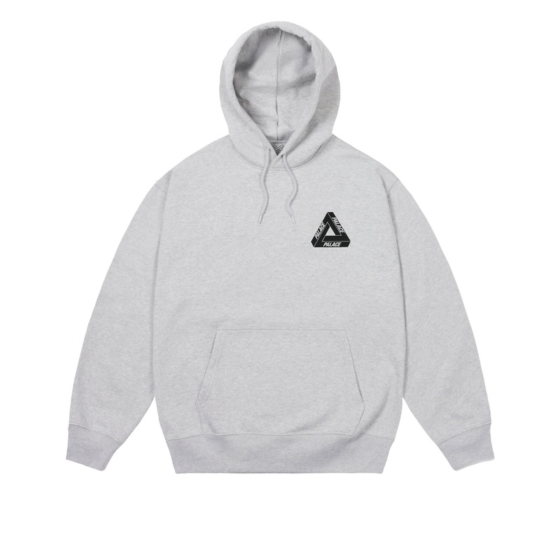 PALACE TRI-ANGELIC HOOD GREY MARL outlook