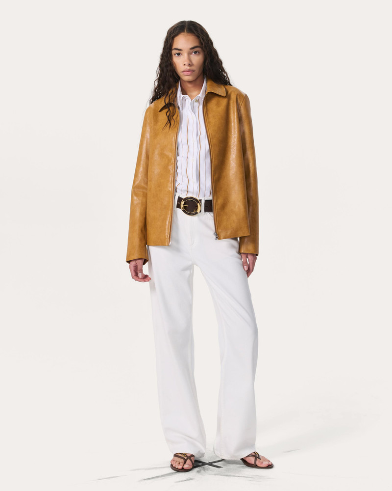 rag & bone Jordie Faux Leather Jacket outlook