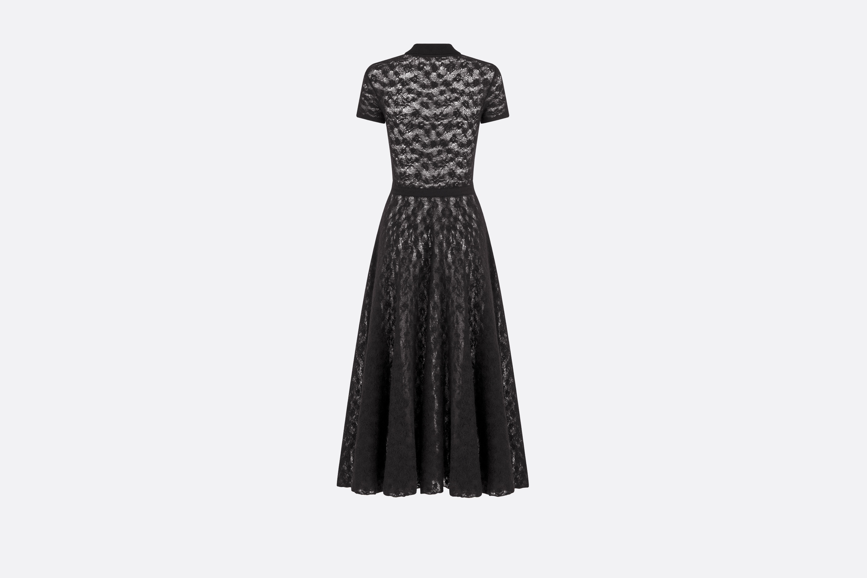 Mid-Length Flared Shirt Dress - 2