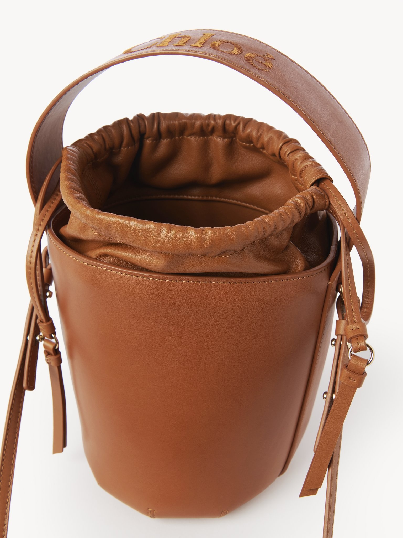 Chloé CHLOÉ SENSE BUCKET BAG | REVERSIBLE