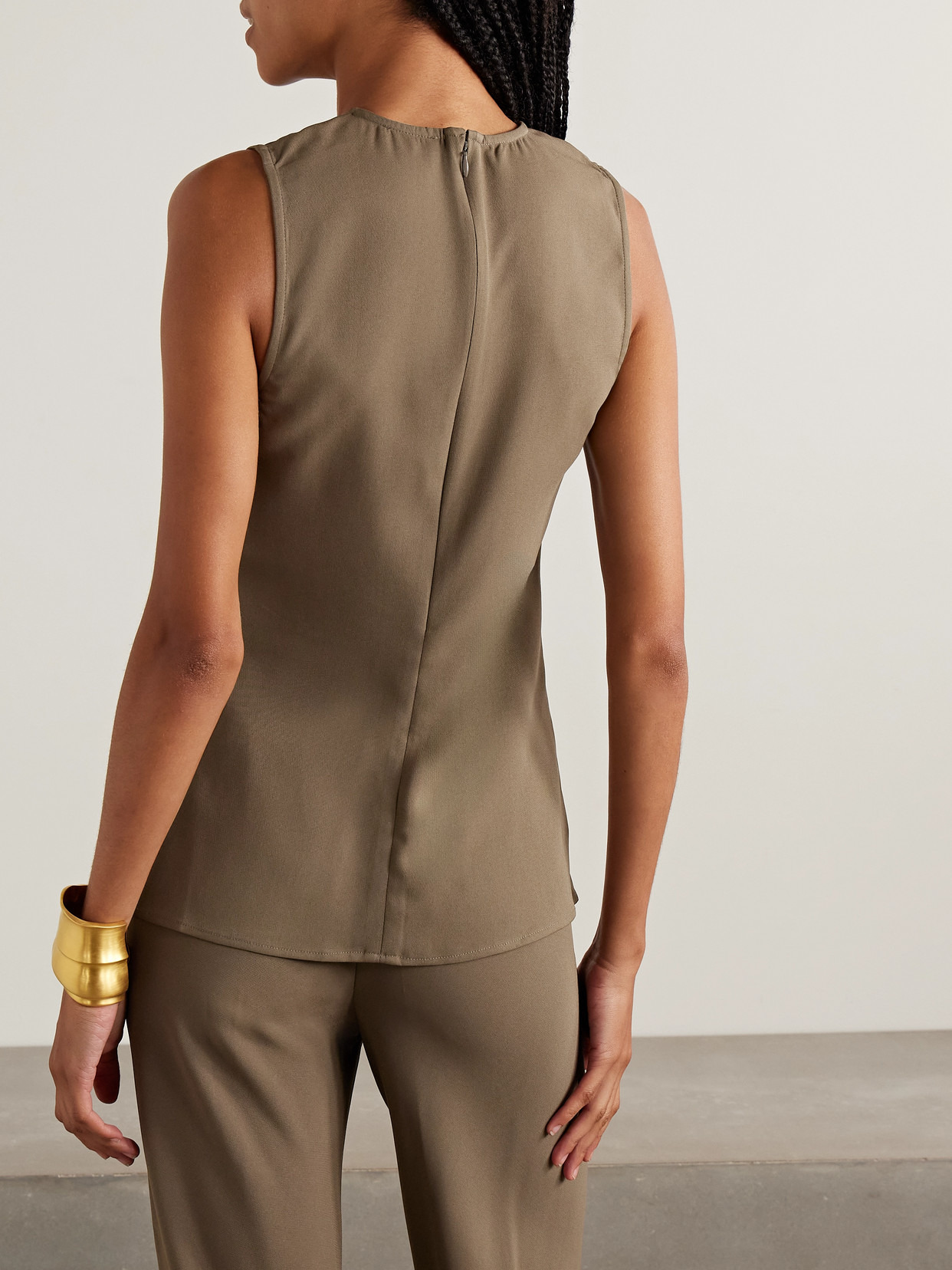 Bronte Crepe Tank - 3