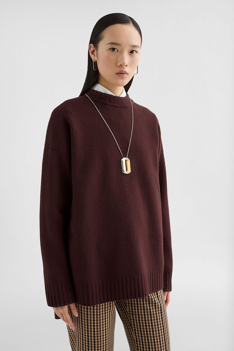 Wool Crew-Neck Sweater - 3