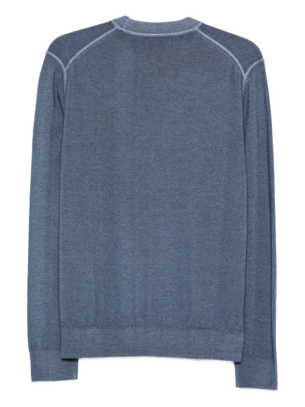 embroidered wool sweater - 2
