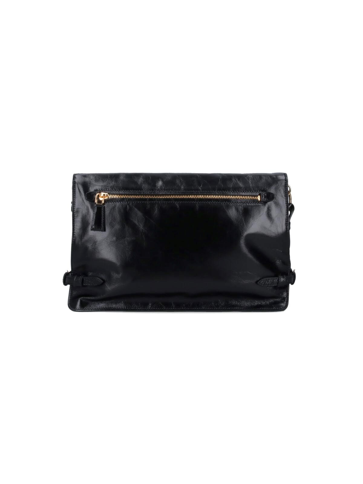 LOGO MEDIUM SHOULDER BAG - 3