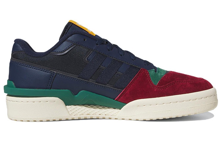 adidas Forum Exhibit Low 2.0 'Collegiate Navy Burgundy Green' HQ7116 - 2