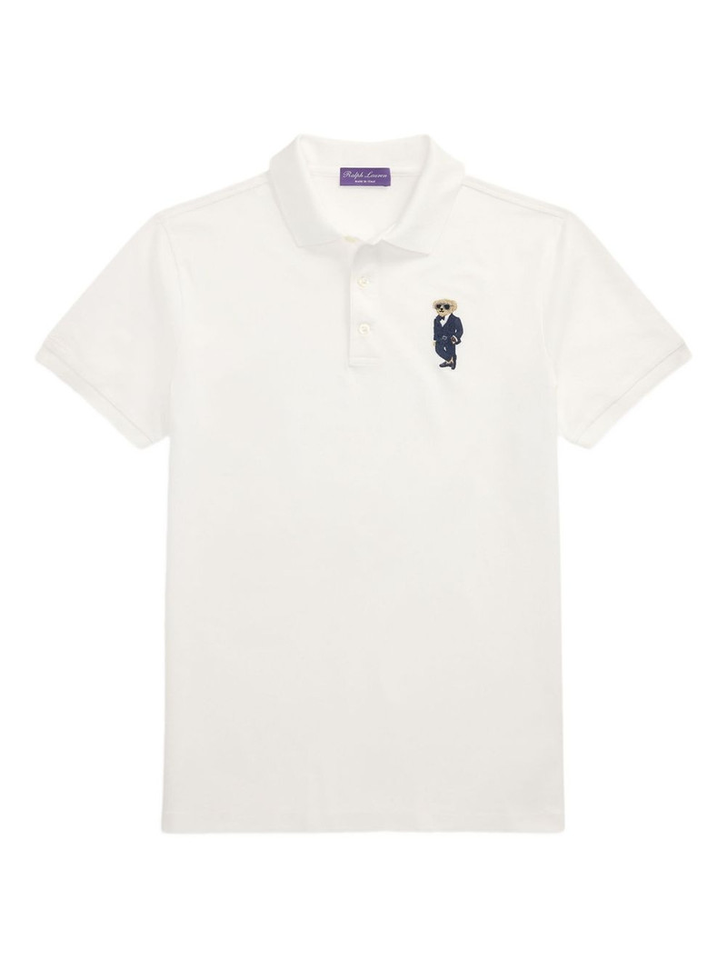 embroidered polo shirt 1
