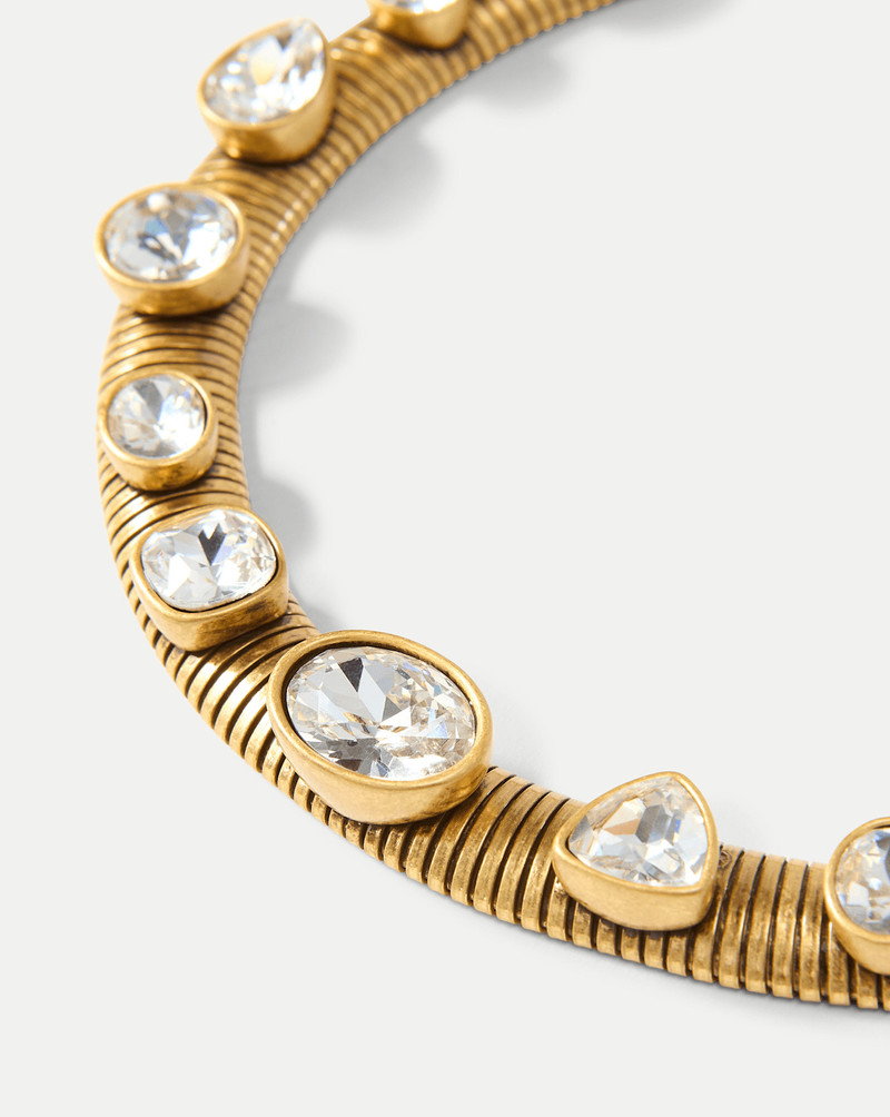 CRYSTAL TUBOGAS COLLAR NECKLACE 4