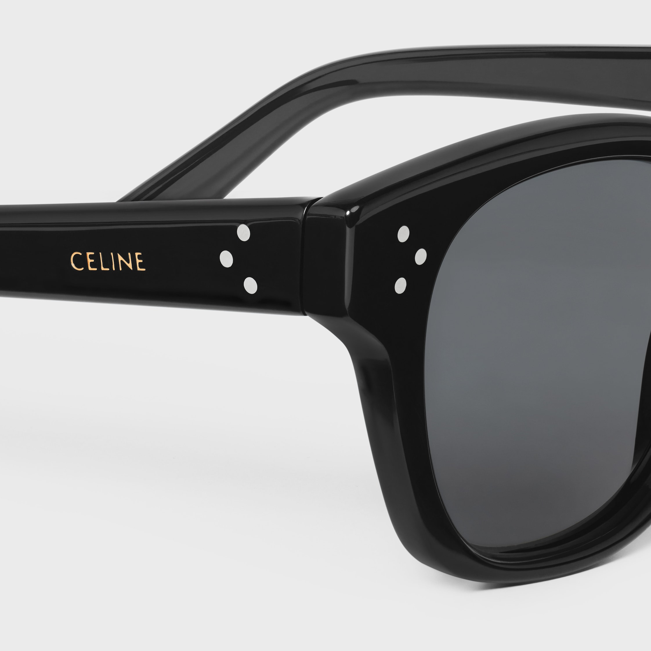 Black Frame 42 Sunglasses in Acetate - 2