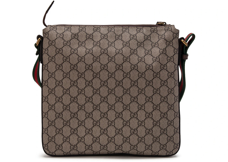 GUCCI Gucci Courrier Messenger GG Supreme Brown outlook