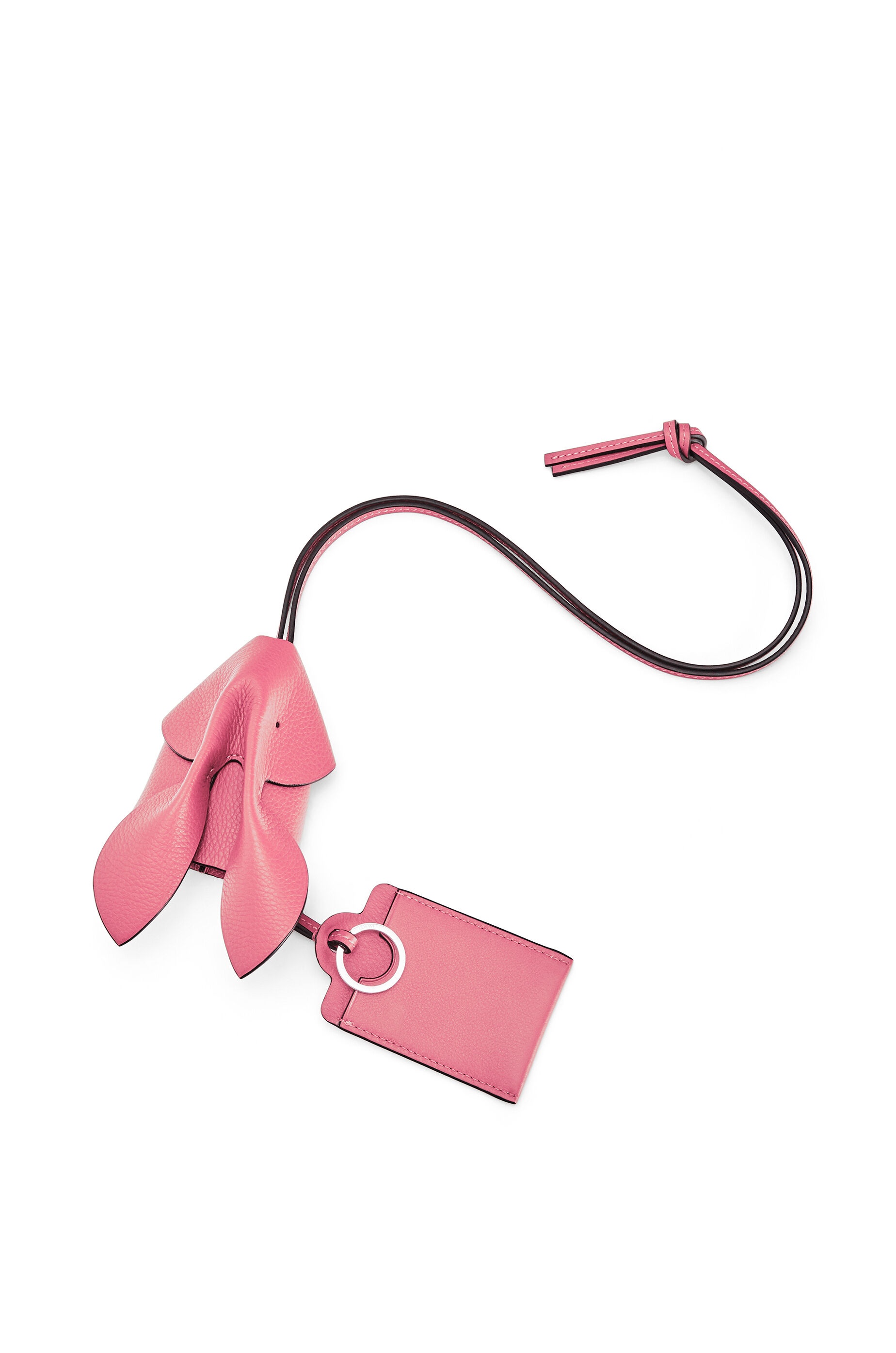 Bunny key cardholder in grained calfskin - 2