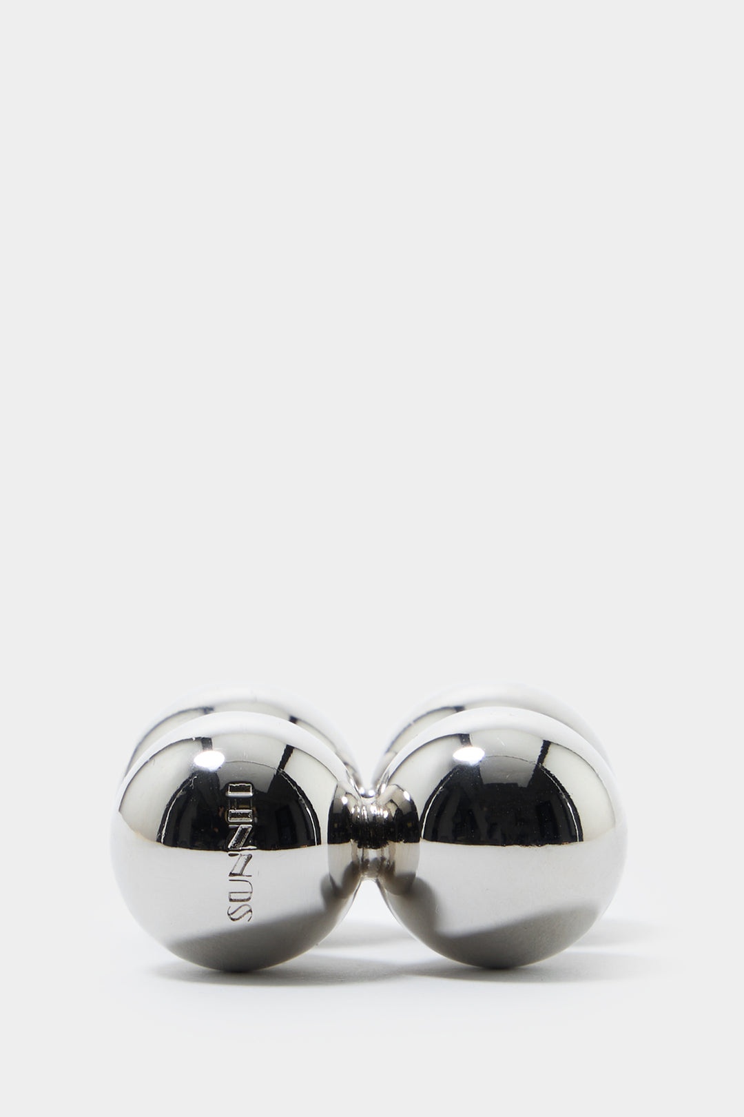 DOUBLE EARRINGS / silver - 2