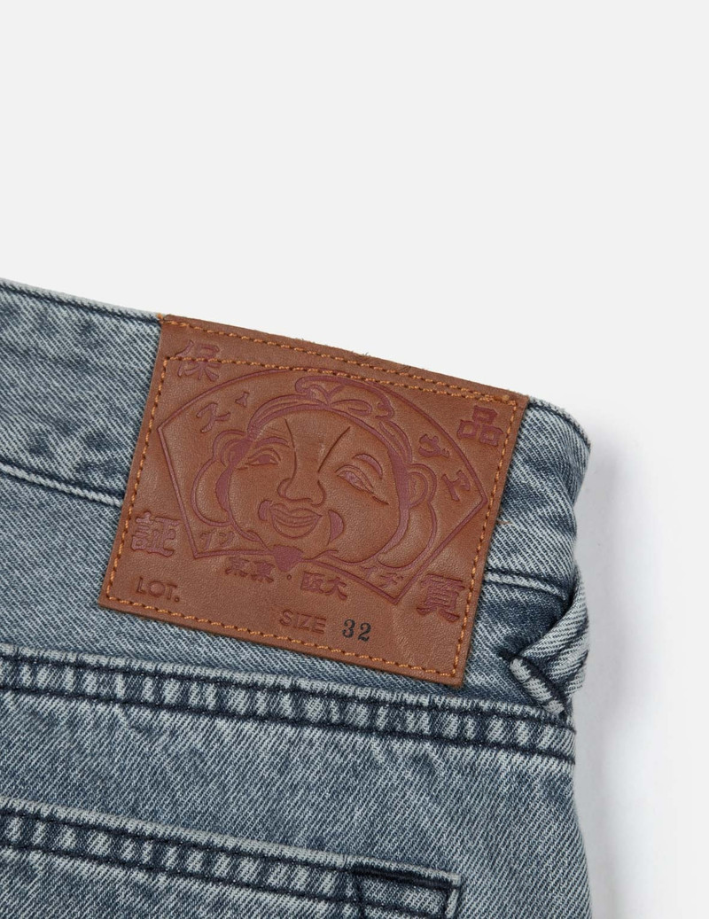 Brush Seagull Print Fashion Loose Fit Jeans 10