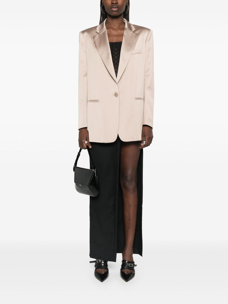 THE ANDAMANE satined blazer outlook