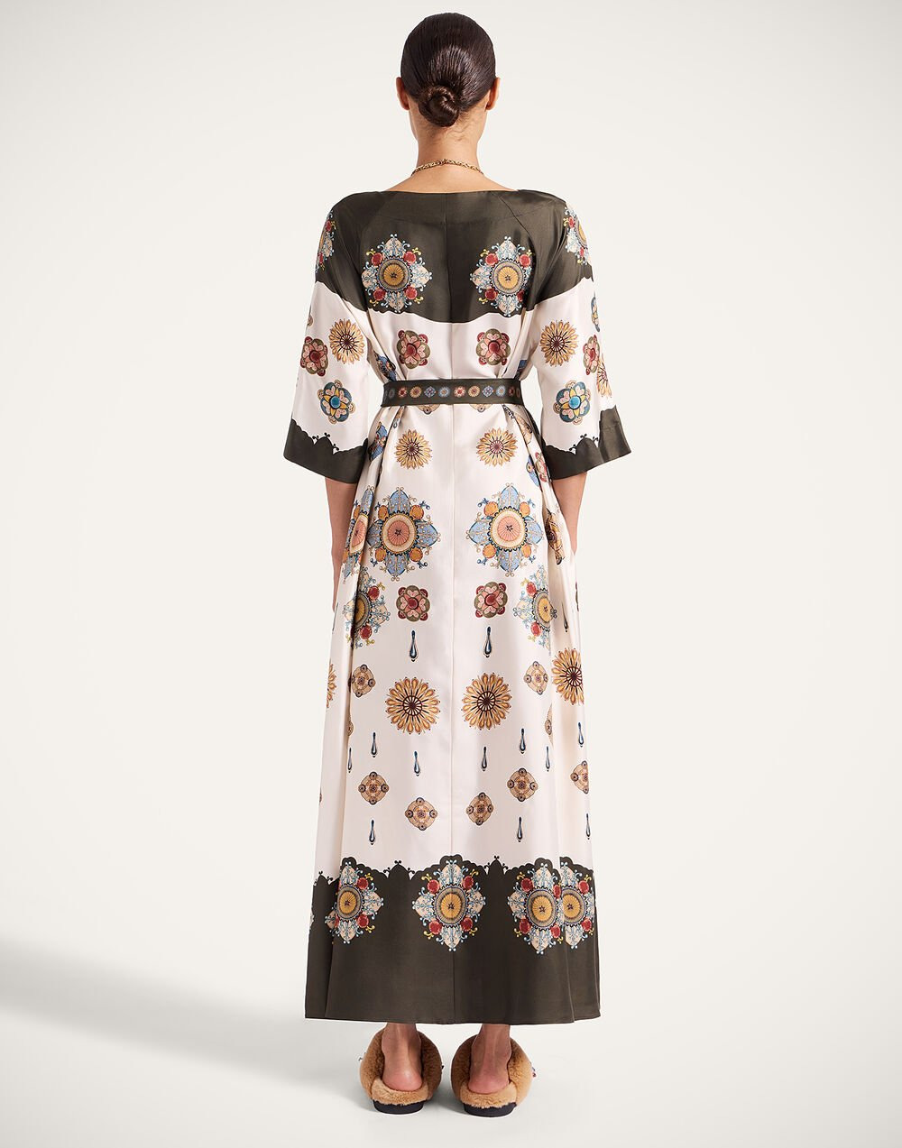 Muumuu Dress Round Neck - 5