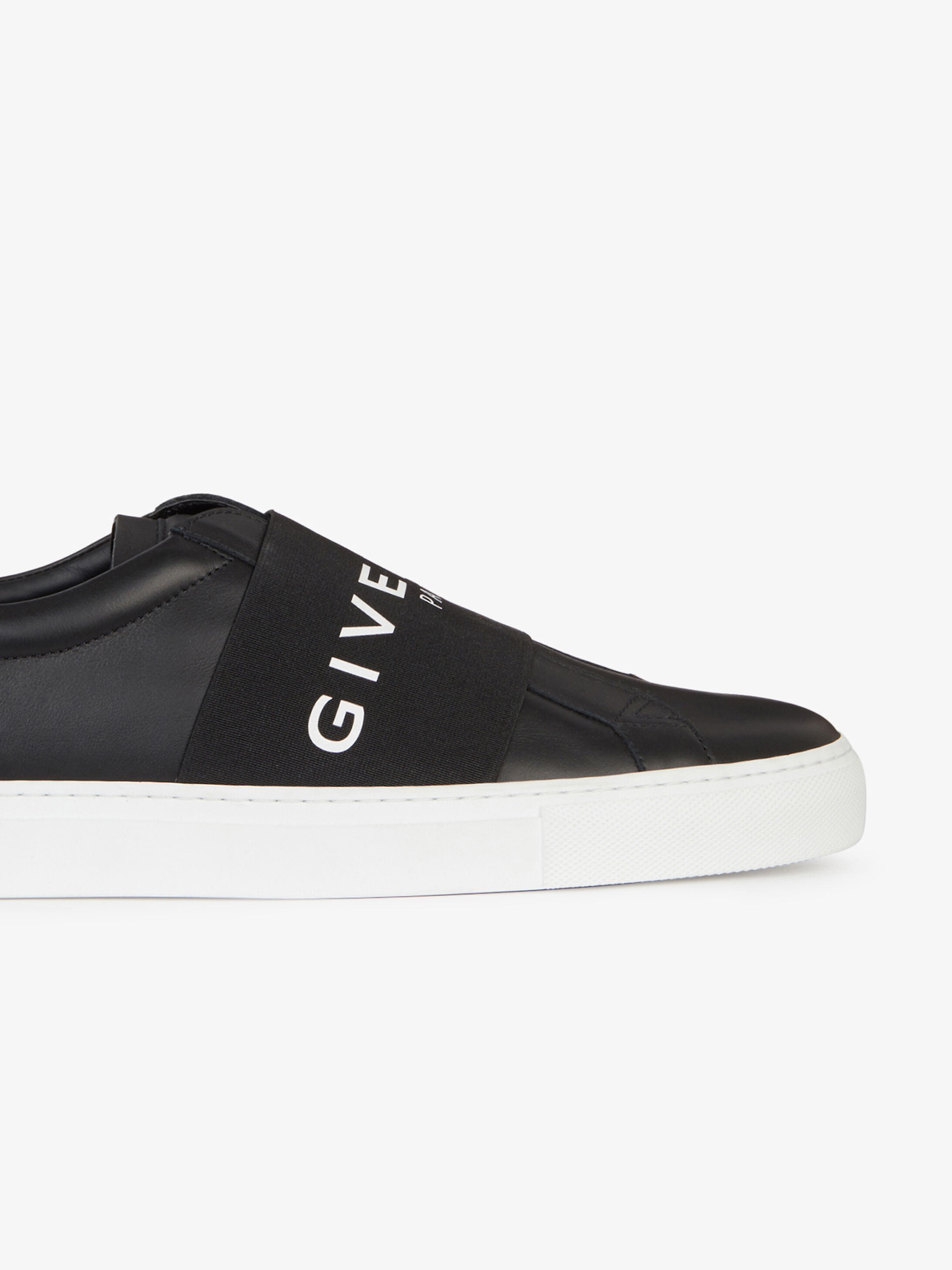 GIVENCHY PARIS strap sneakers in leather - 5