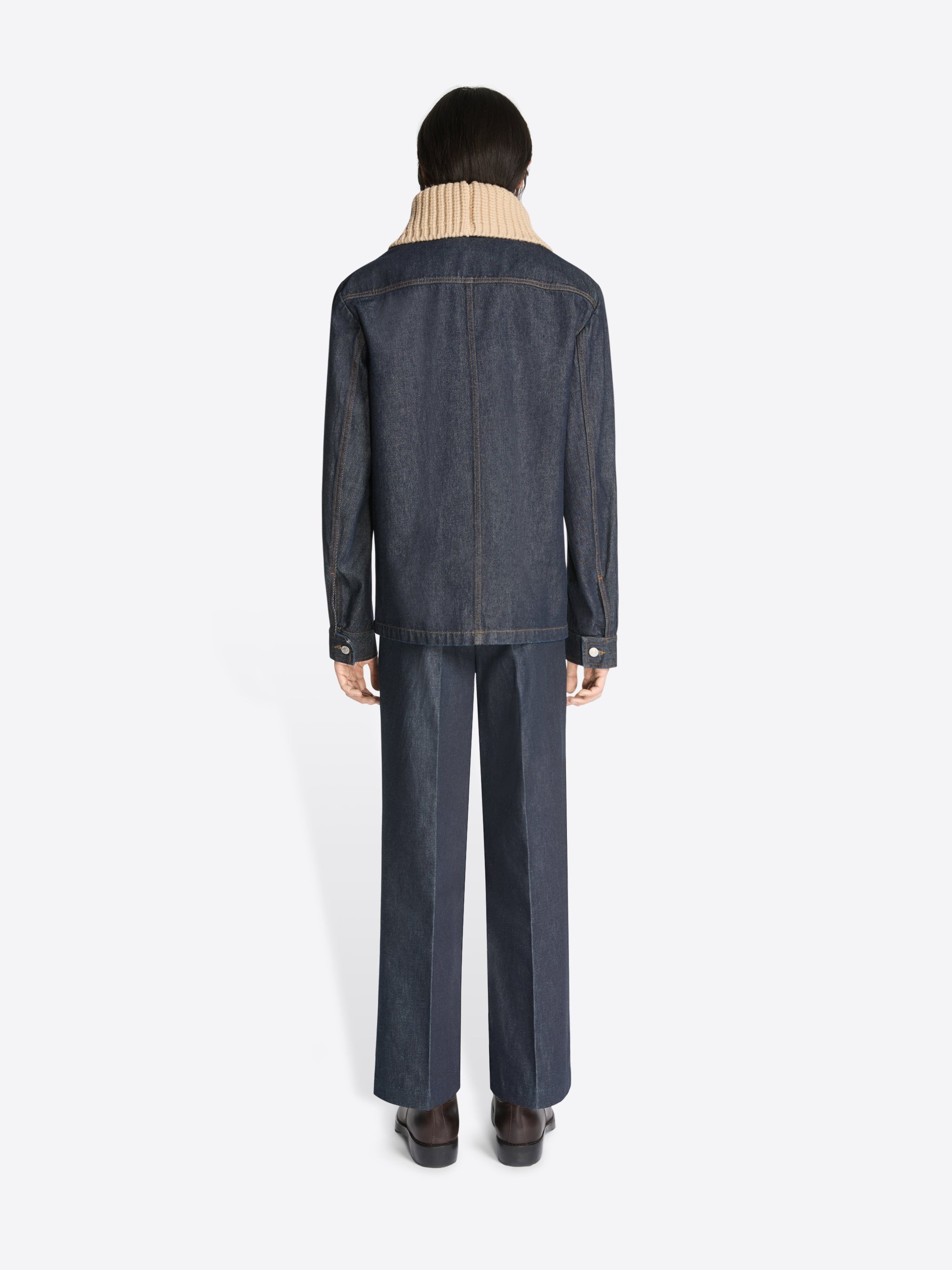 DENIM SHIRT JACKET - 4